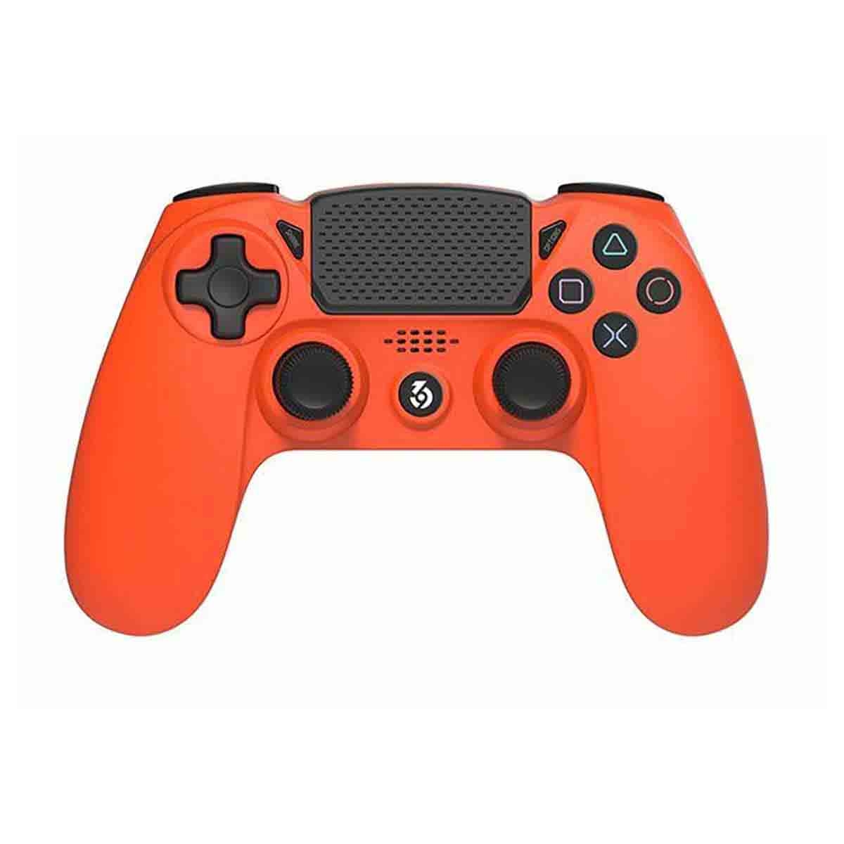 369 Ghost 4 Orange Wireless Controller for PlayStation 4