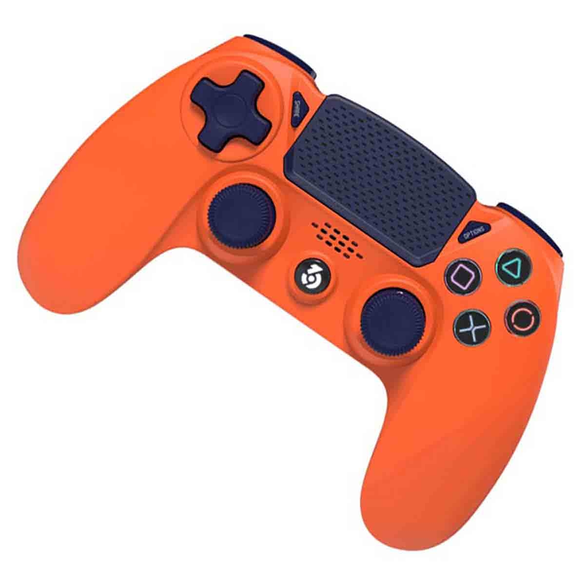369 Ghost 4 Orange Wireless Controller for PlayStation 4