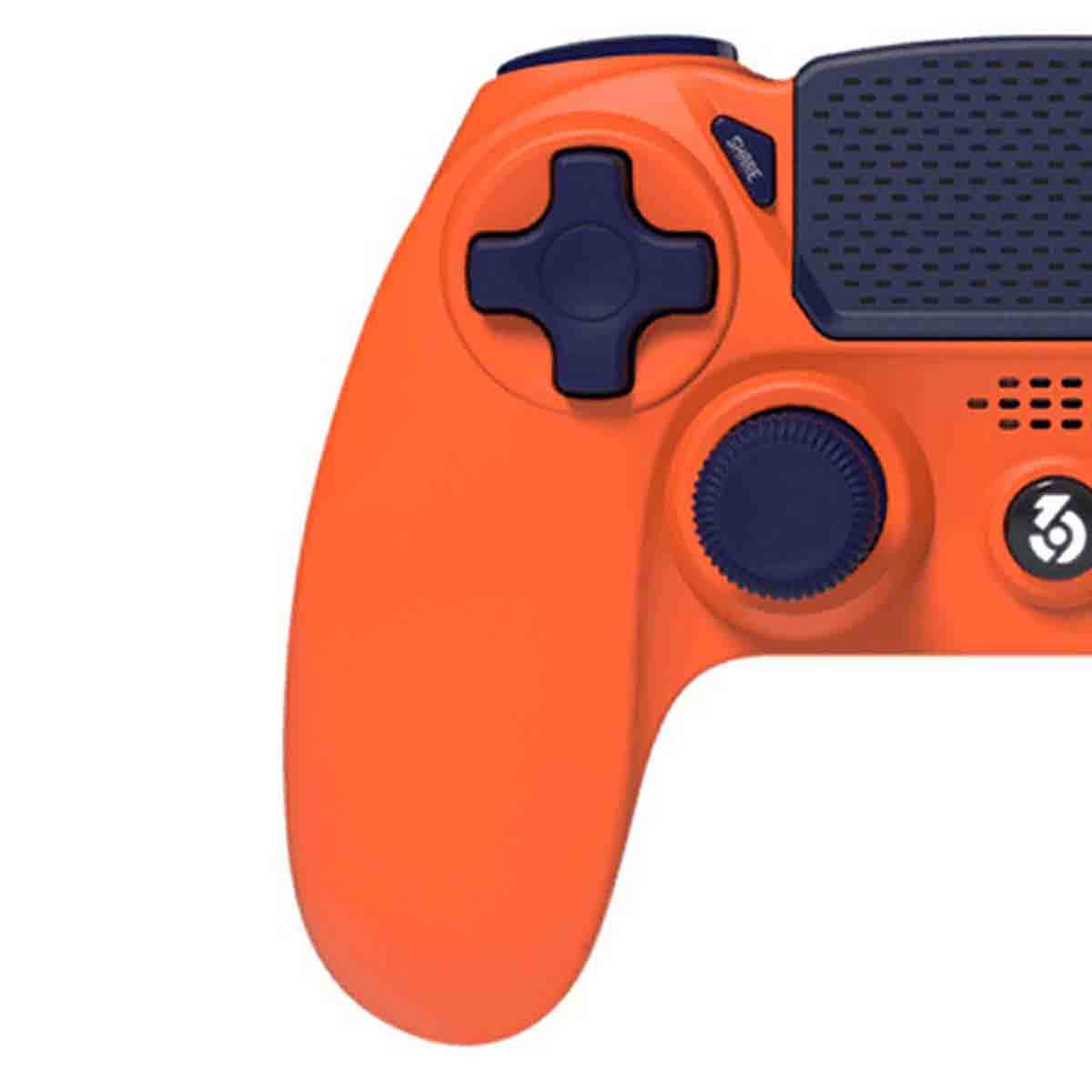 369 Ghost 4 Orange Wireless Controller for PlayStation 4