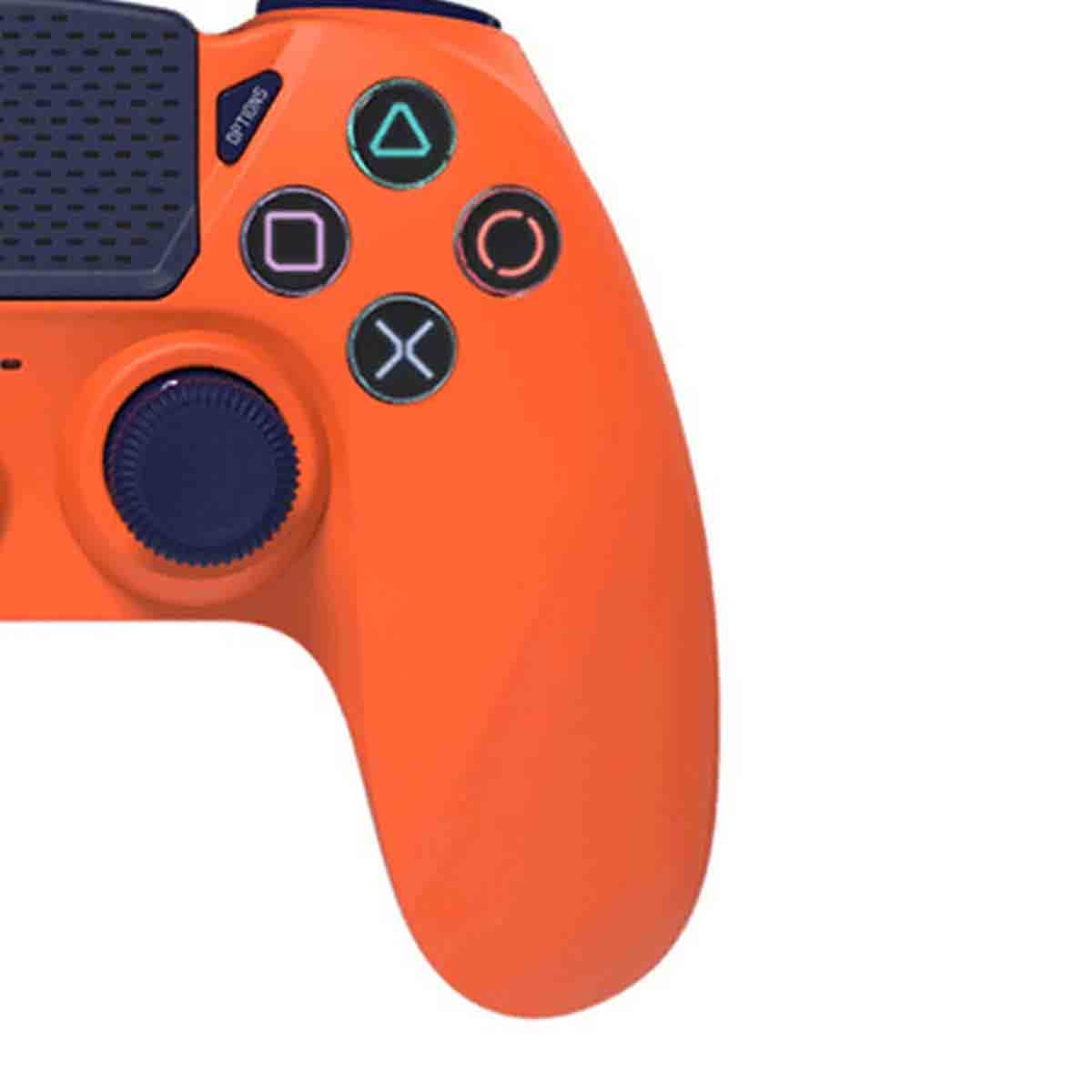 369 Ghost 4 Orange Wireless Controller for PlayStation 4