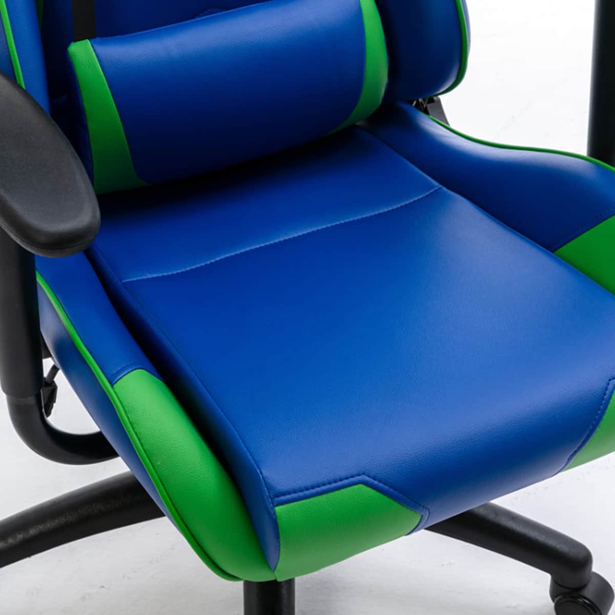 369 Green/Blue Adjustable K1 Gaming Chair
