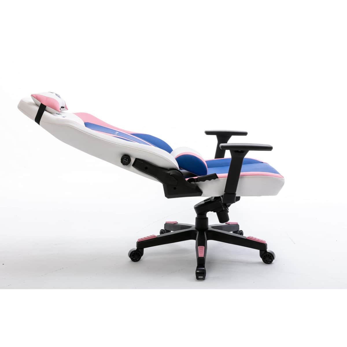 369 Pink/White Adjustable K4 Gaming Chair
