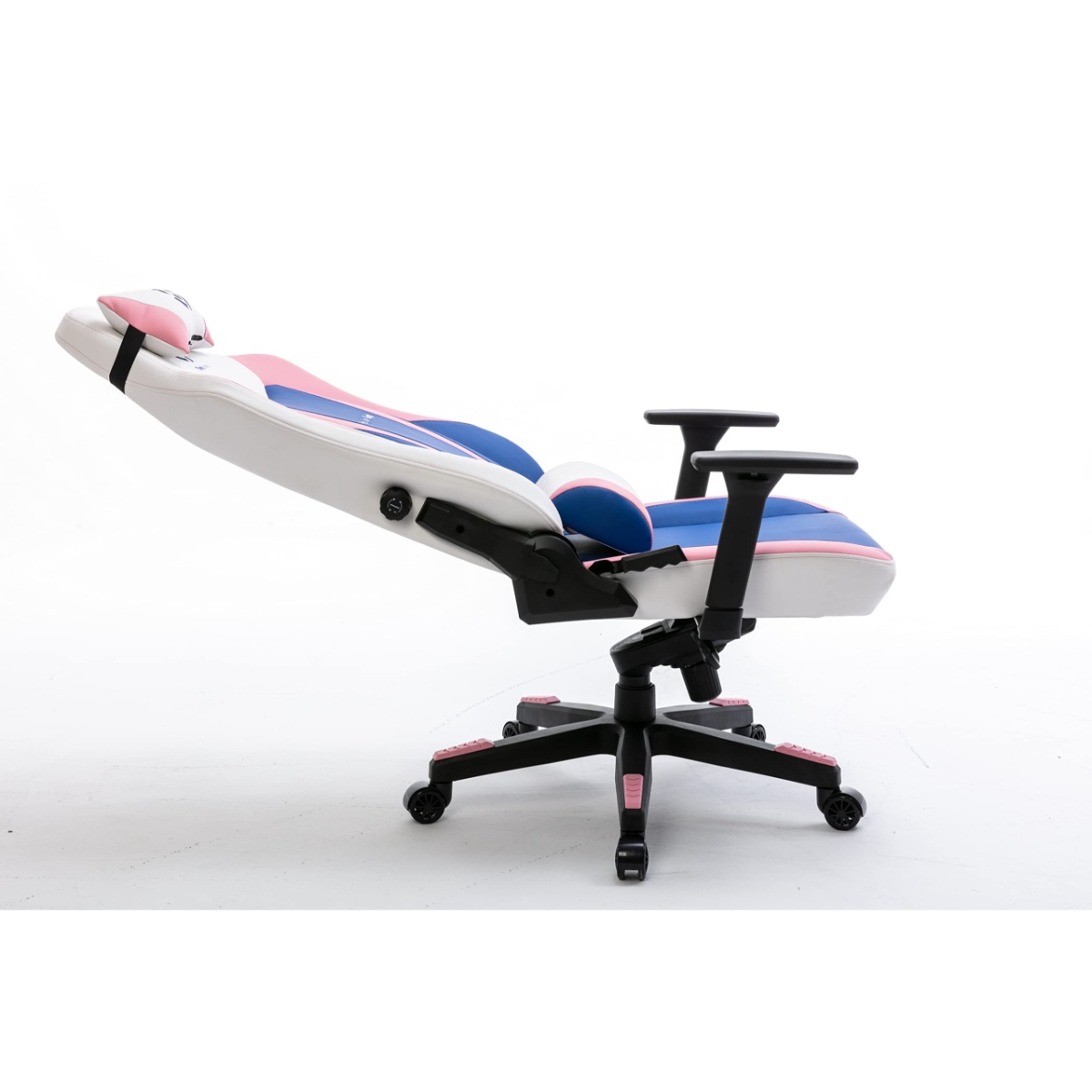 369 Pink/White Adjustable K4 Gaming Chair