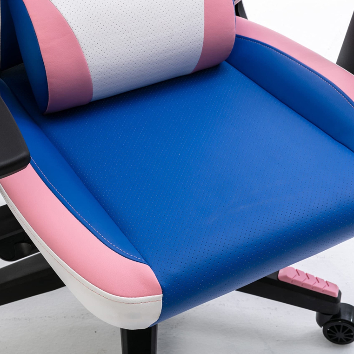 369 Pink/White Adjustable K4 Gaming Chair