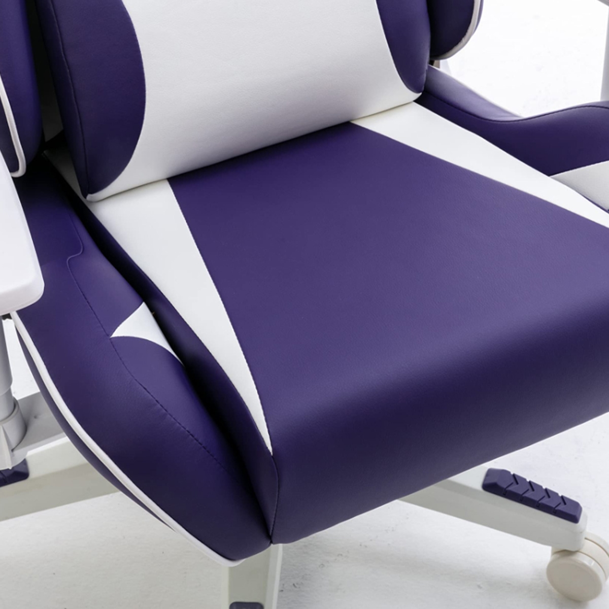 369 Purple/White Adjustable K2 Gaming Chair