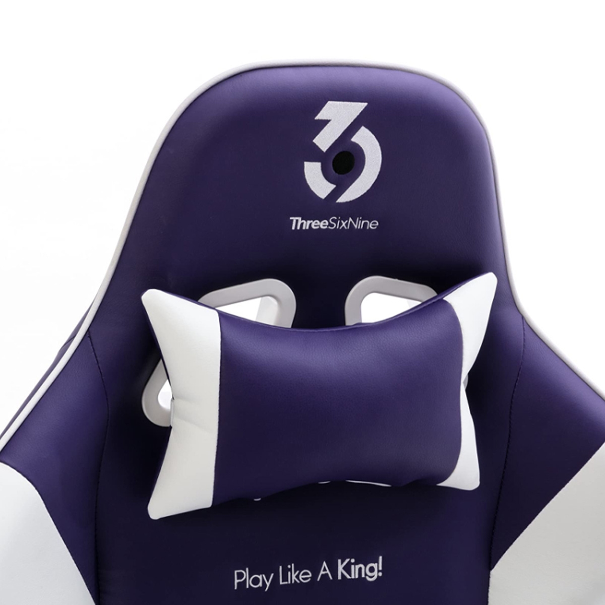 369 Purple/White Adjustable K2 Gaming Chair