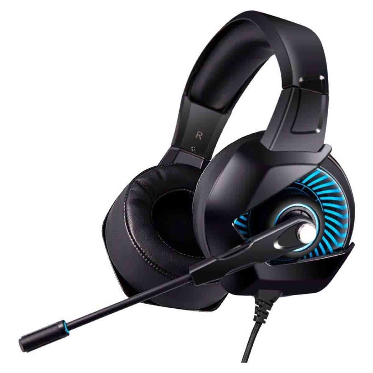 369 R6-Professional Over Ear Blue/Black Wired Gaming Headset