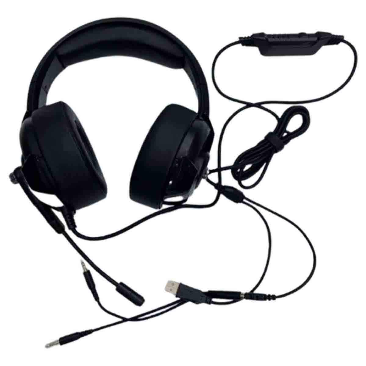 369 R6-Professional Over Ear Blue/Black Wired Gaming Headset