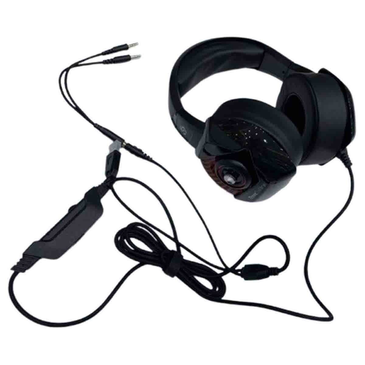 369 R6-Professional Over Ear Red/Black Wired Gaming Headset