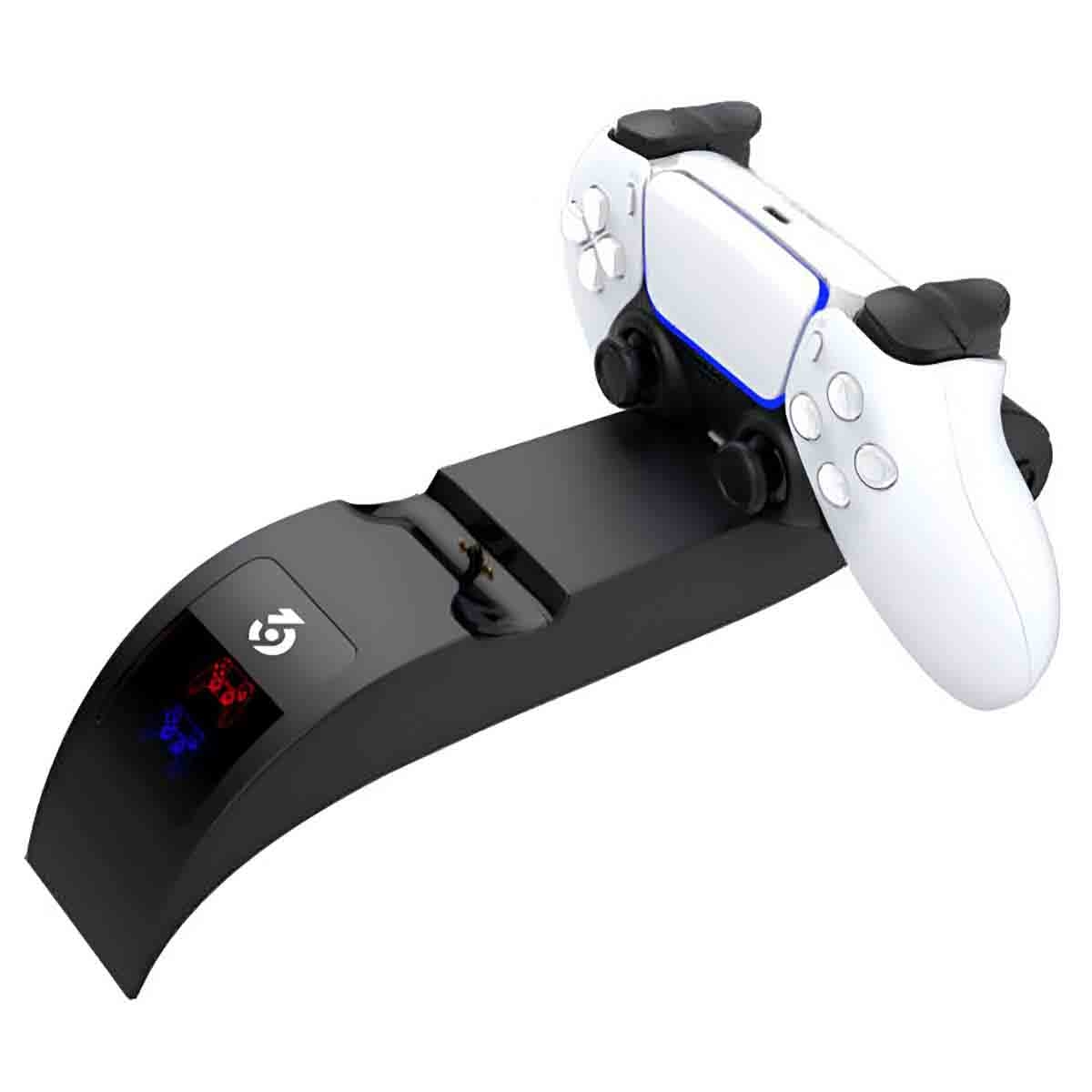 369 Rainbow Bridge Dual Charger for PlayStation 5 Controller