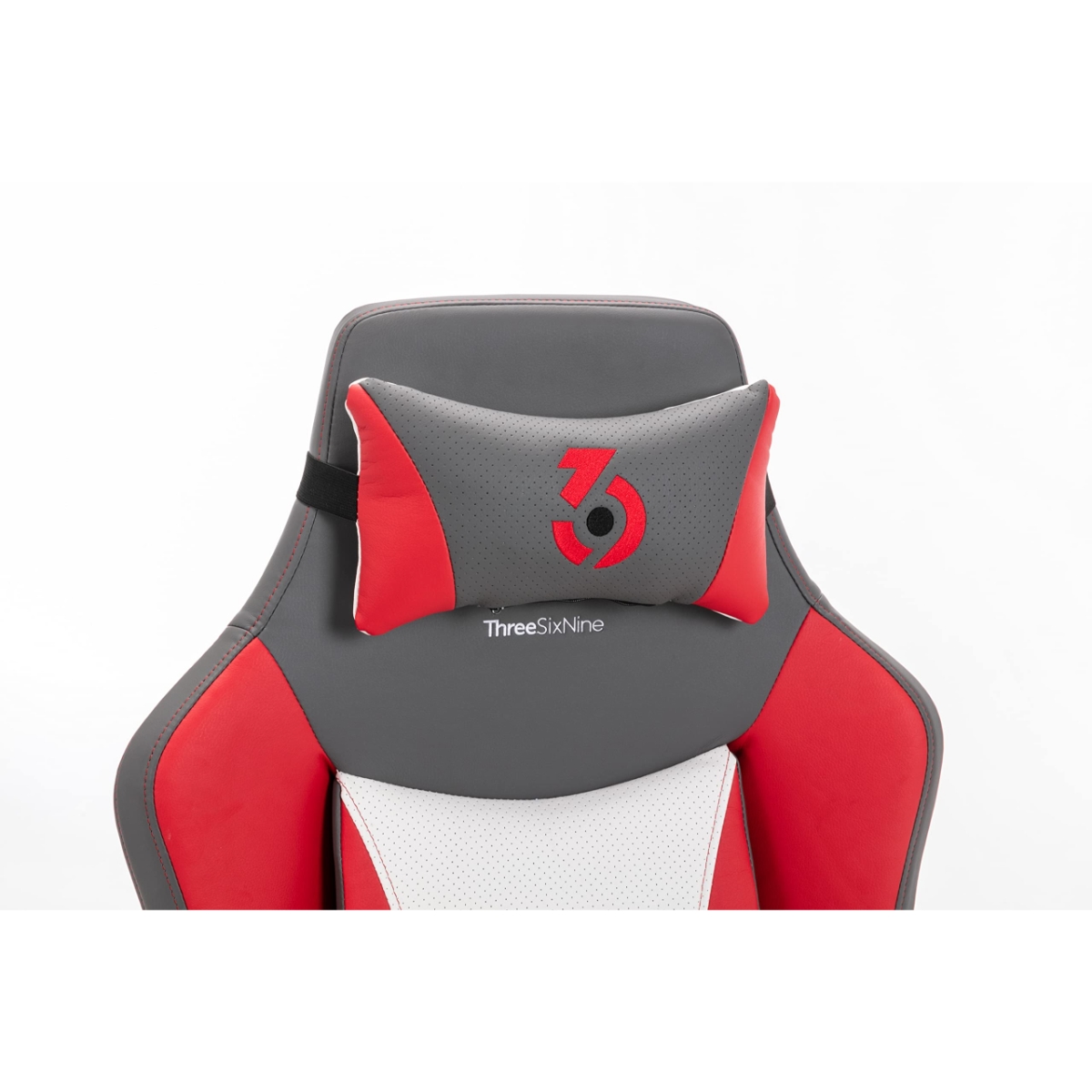 369 Red/White Adjustable K4 Gaming Chair