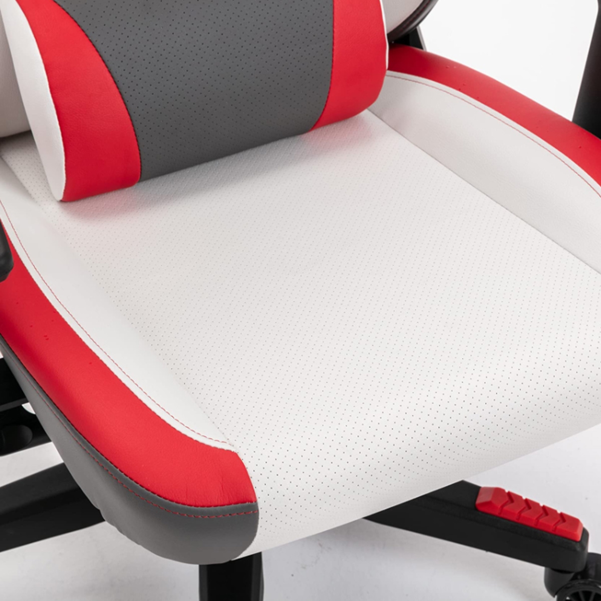369 Red/White Adjustable K4 Gaming Chair