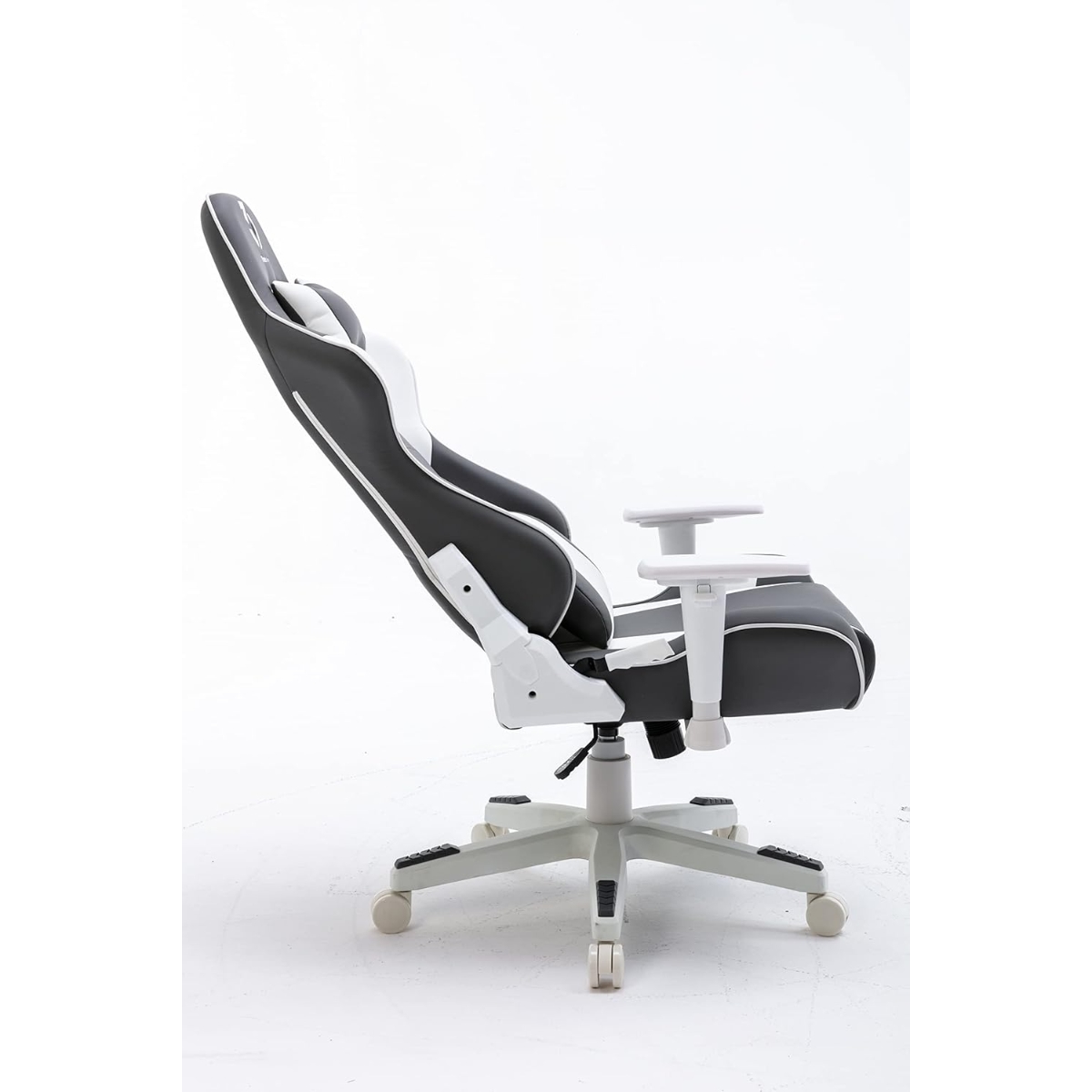 369 كرسي ألعاب قابل للتعديل موديل K2 باللونين الأبيض والرمادي