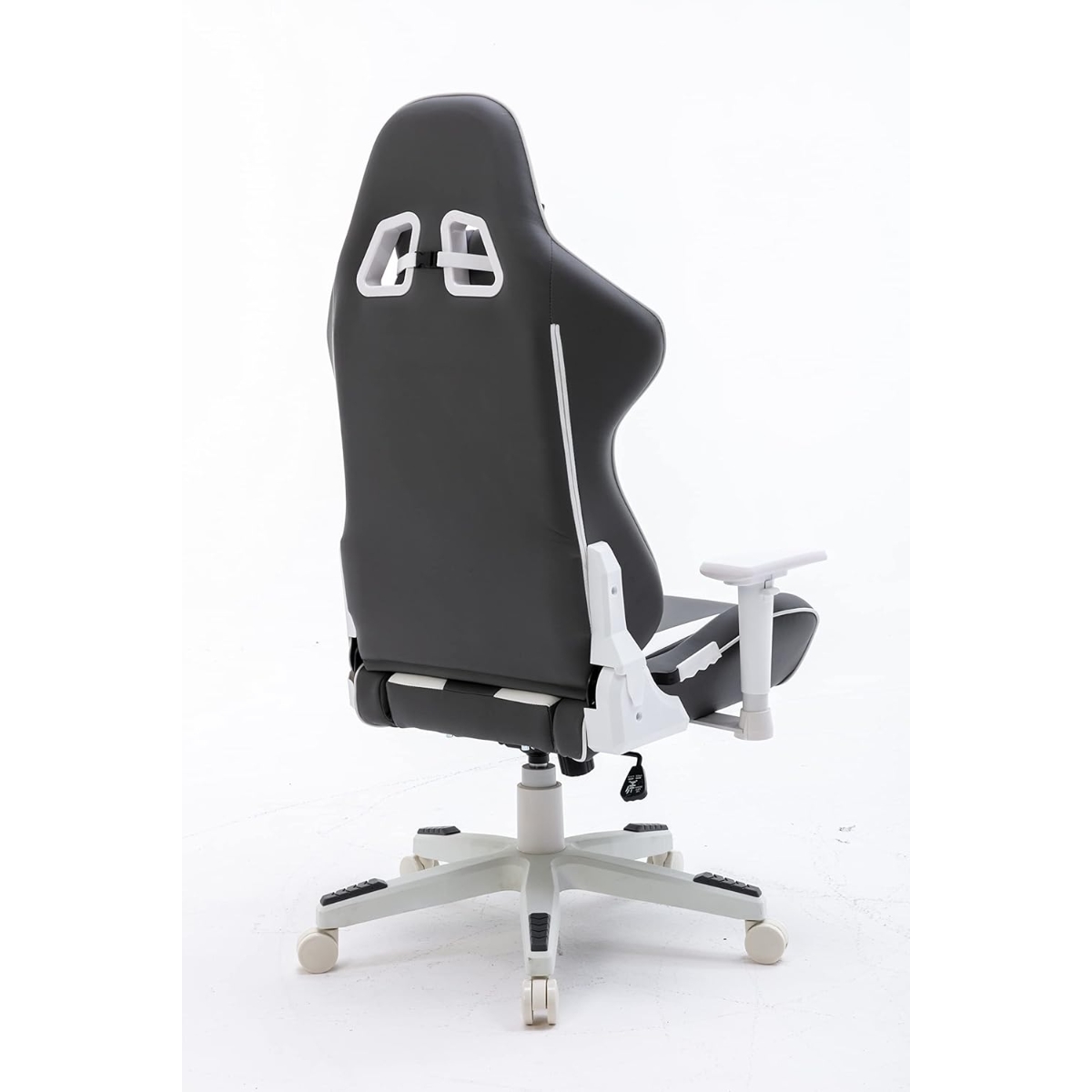 369 كرسي ألعاب قابل للتعديل موديل K2 باللونين الأبيض والرمادي