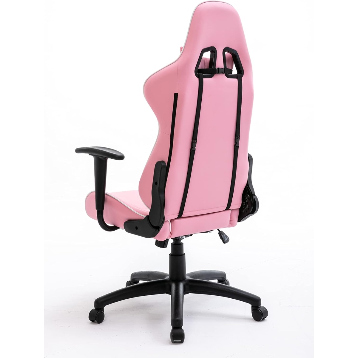 369 White/Pink Adjustable K1 Gaming Chair