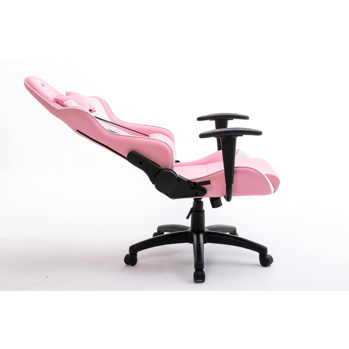 369 White/Pink Adjustable K1 Gaming Chair