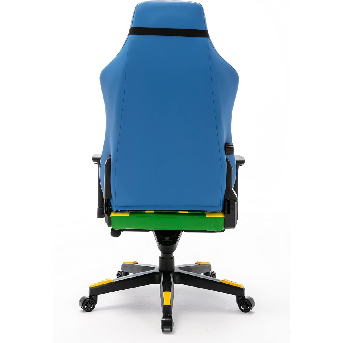 369 Yellow/Blue Adjustable K4 Gaming Chair