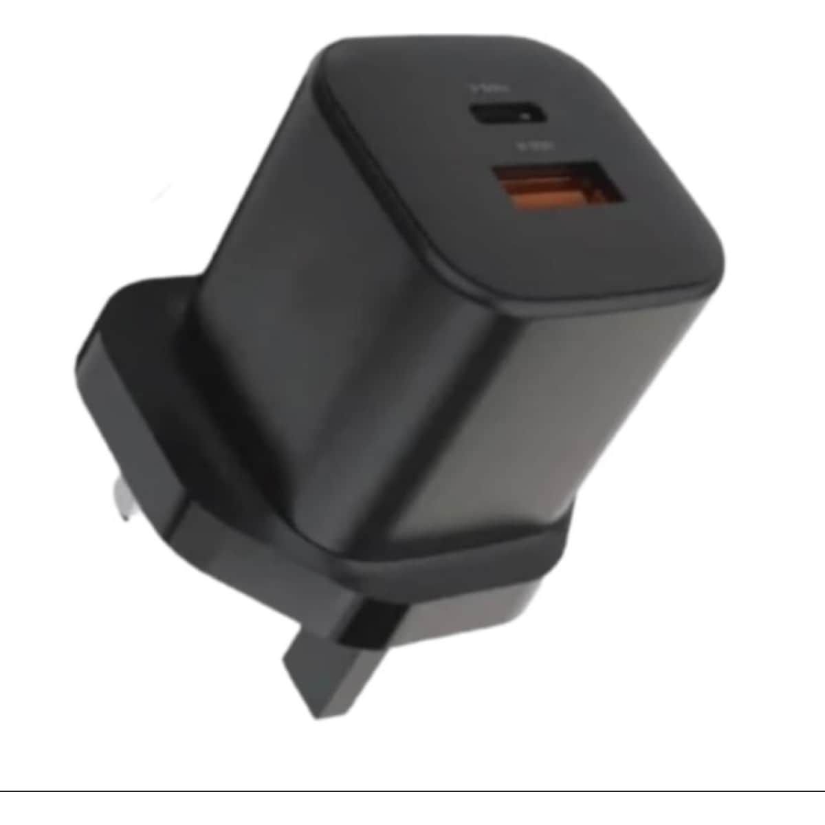 Tiknal 36W Dual-Port PD USB-C + USB-A Wall Charger