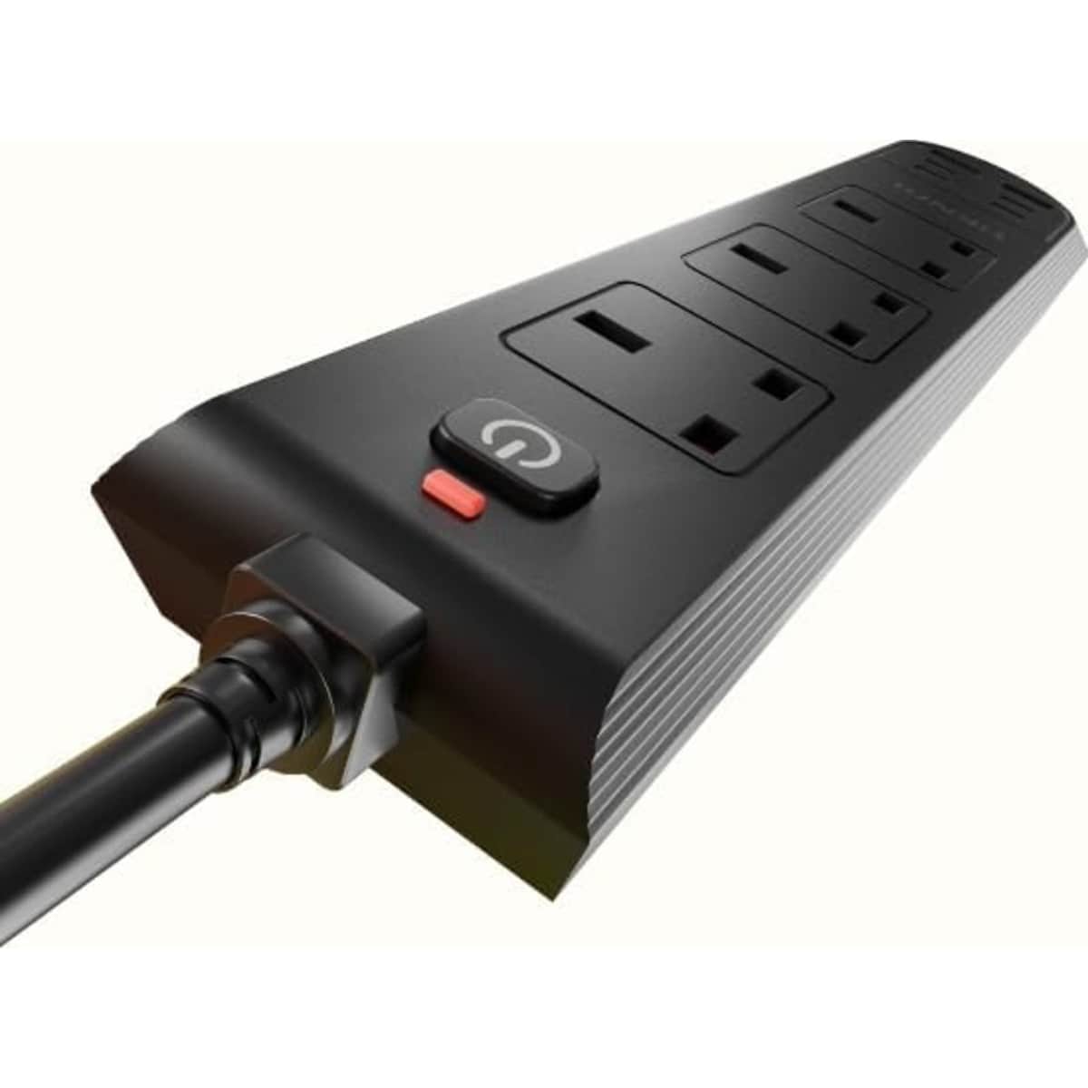 تيكنال مشترك كهربائي بقدرة 3250W مع 3 مقابس و4 منافذ USB