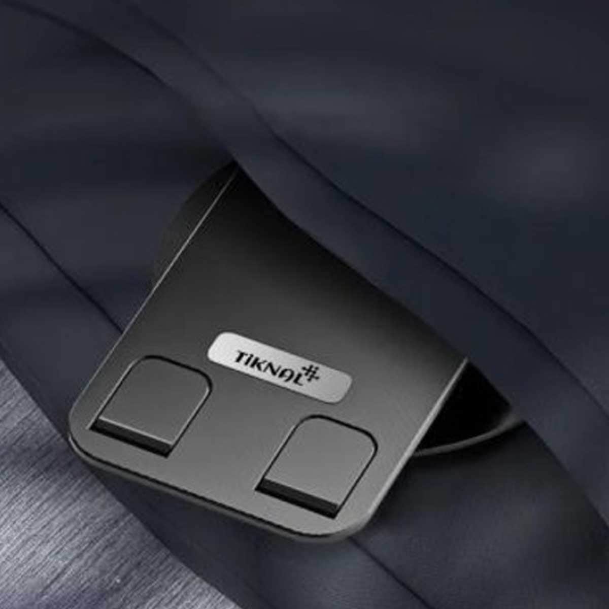 Tiknal Black 360° Foldable Aluminum Desk Phone Stand