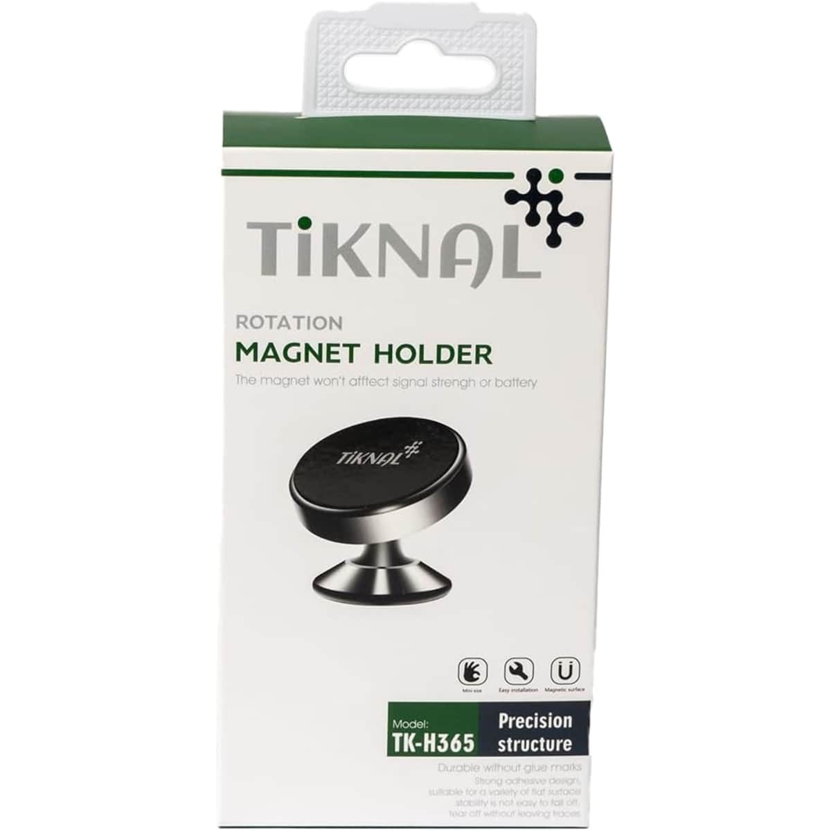 Tiknal Black 360° Magnetic Car Phone Mount