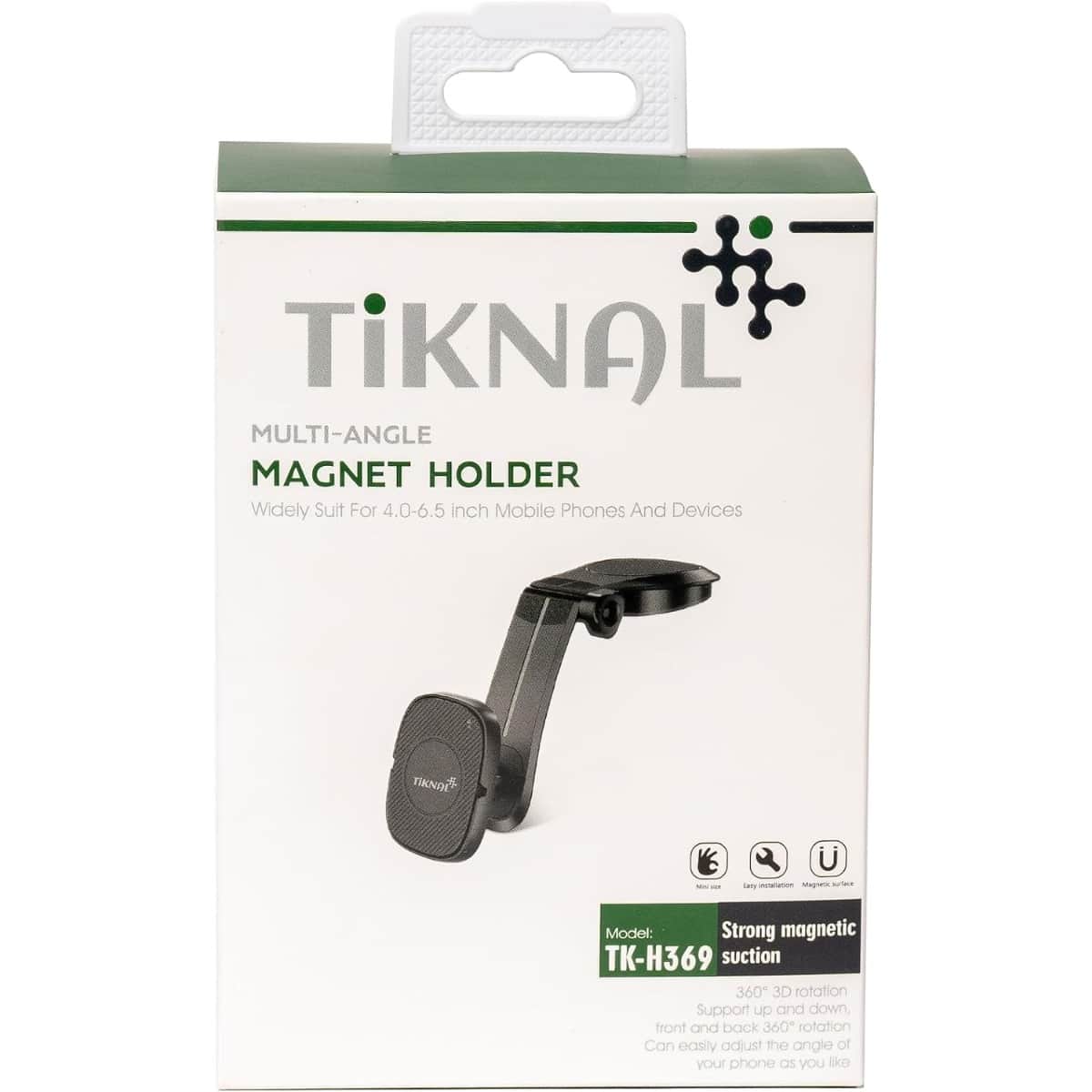 Tiknal Black MagSafe Magnetic Car Phone Mount