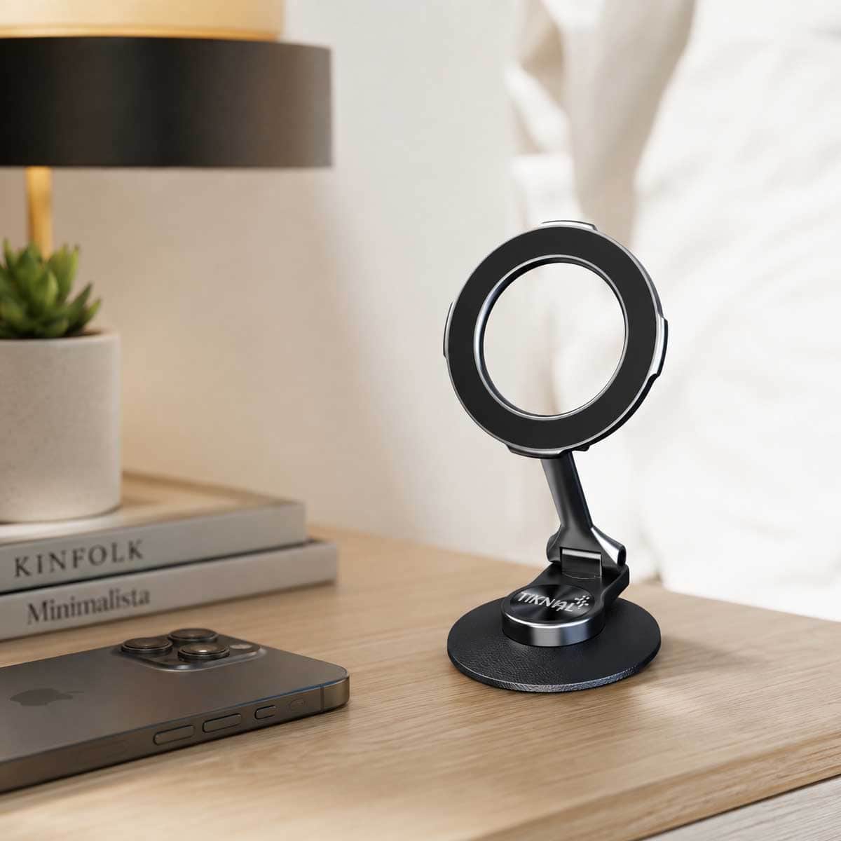 Tiknal Foldable Multi-Purpose Magnetic Phone Mount