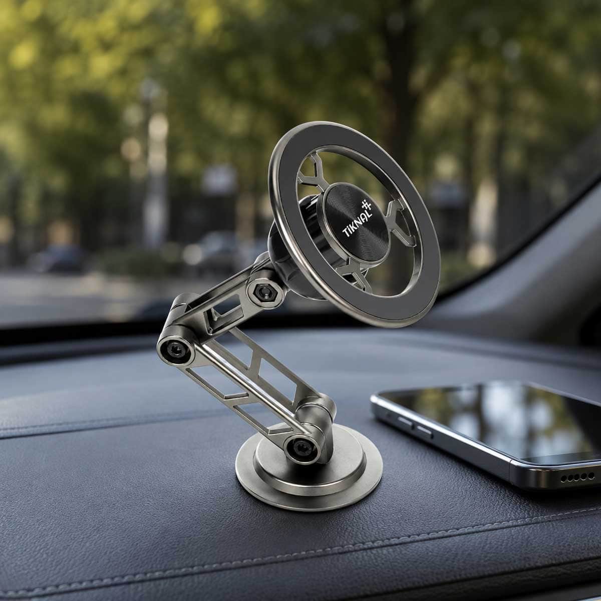 Tiknal Titanium 720° Rotating Magnetic Car Phone Mount