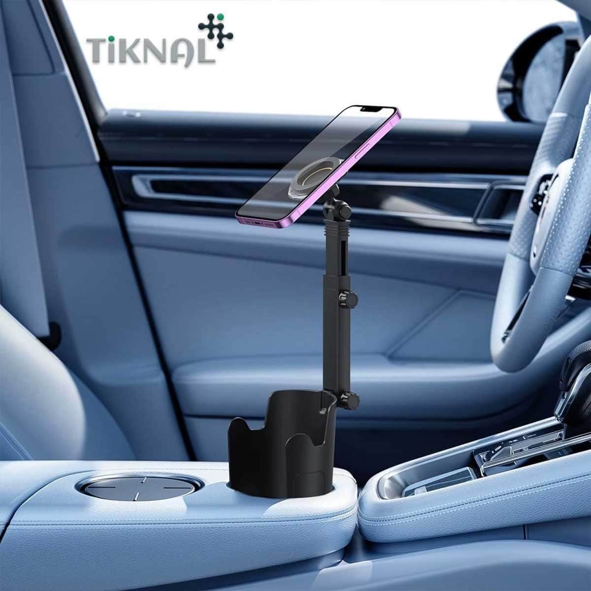 Tiknal TK-H108 Magnetic Car Cup Holder Phone Mount