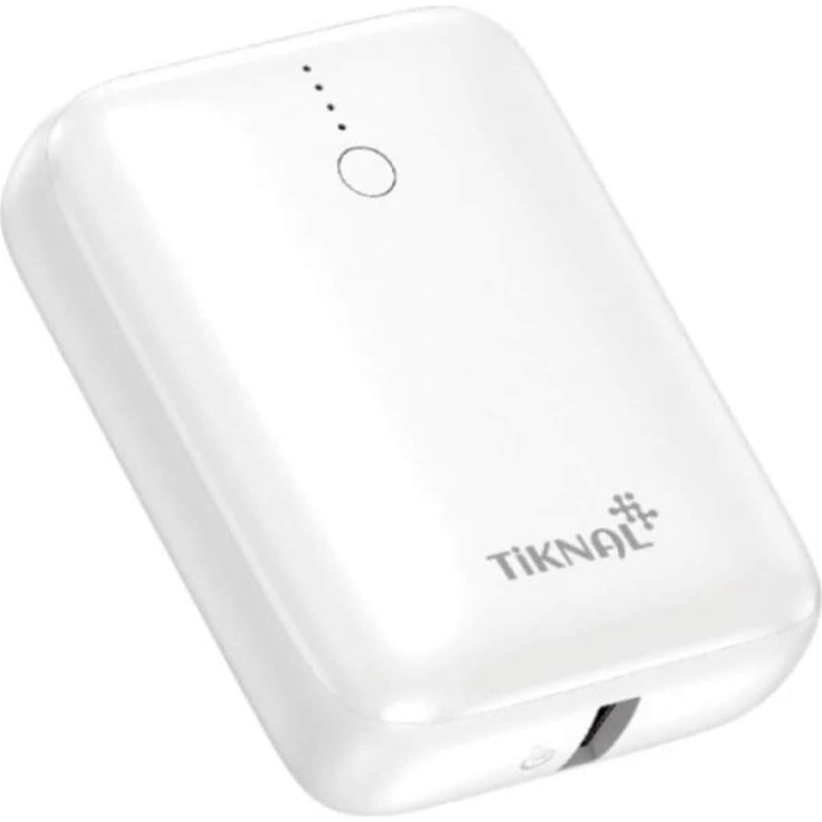 Tiknal 10000mAh 22.5W USB-C + USB-A Power Bank