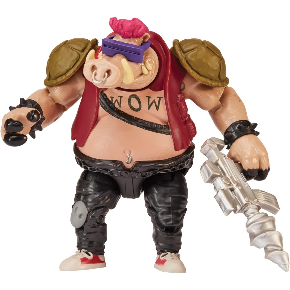 TMNT 4.5" Bebop Jacked Up Warthog Action Figure Unisex, 5-7 Years