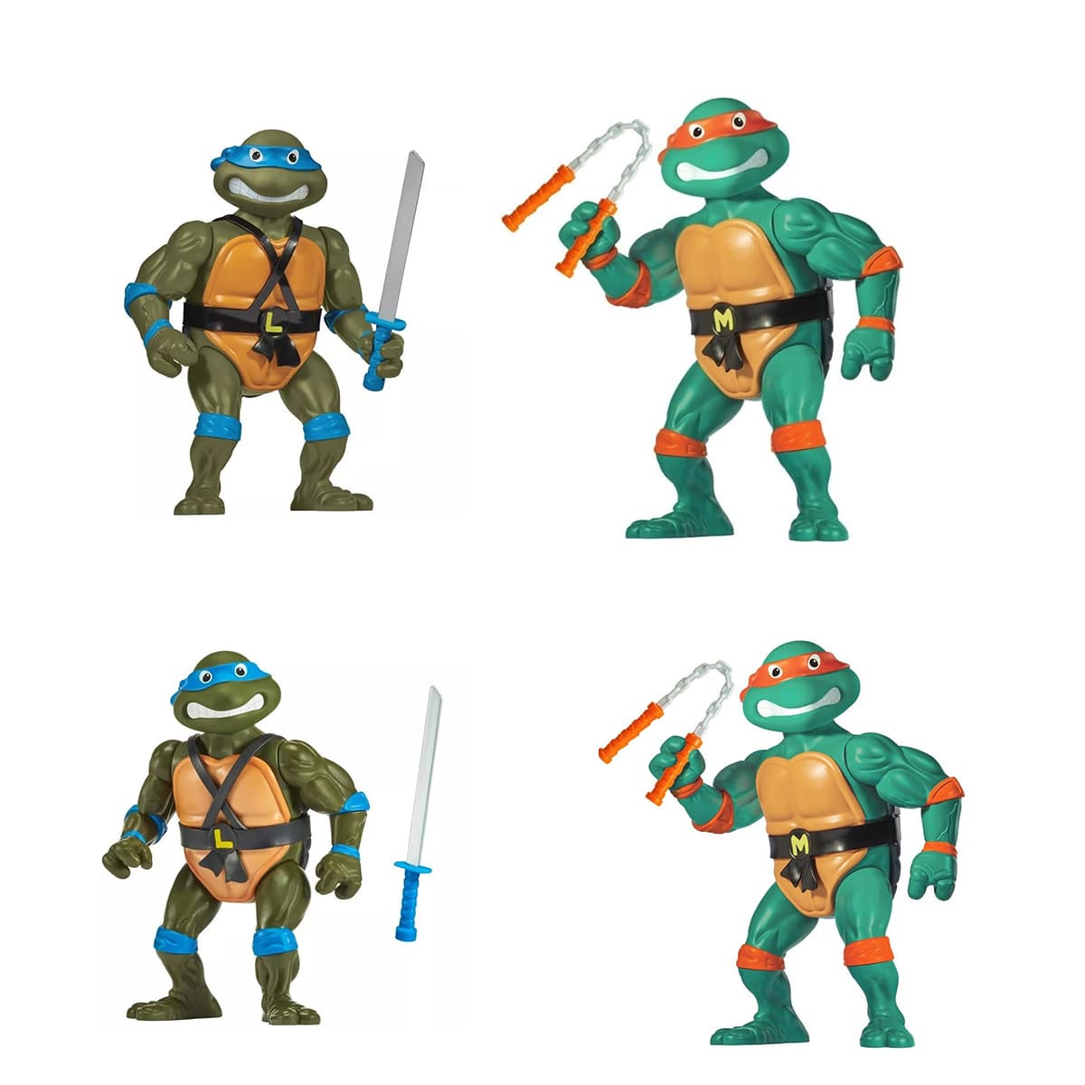 TMNT Classic Giant Assorted Action Figure Unisex, 5-7 Years