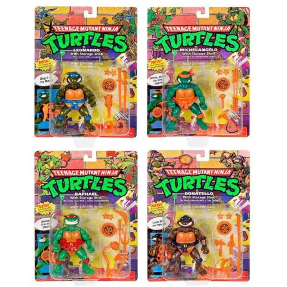 TMNT Classic Turtle Assorted Action Figure Unisex, 3-4 Years