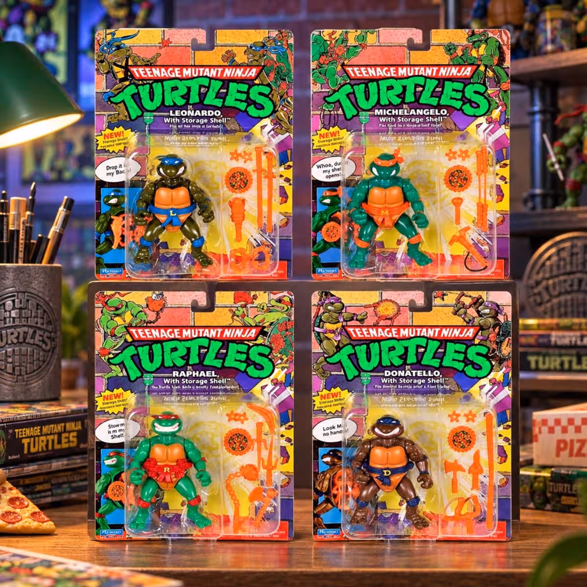 TMNT Classic Turtle Assorted Action Figure Unisex, 3-4 Years