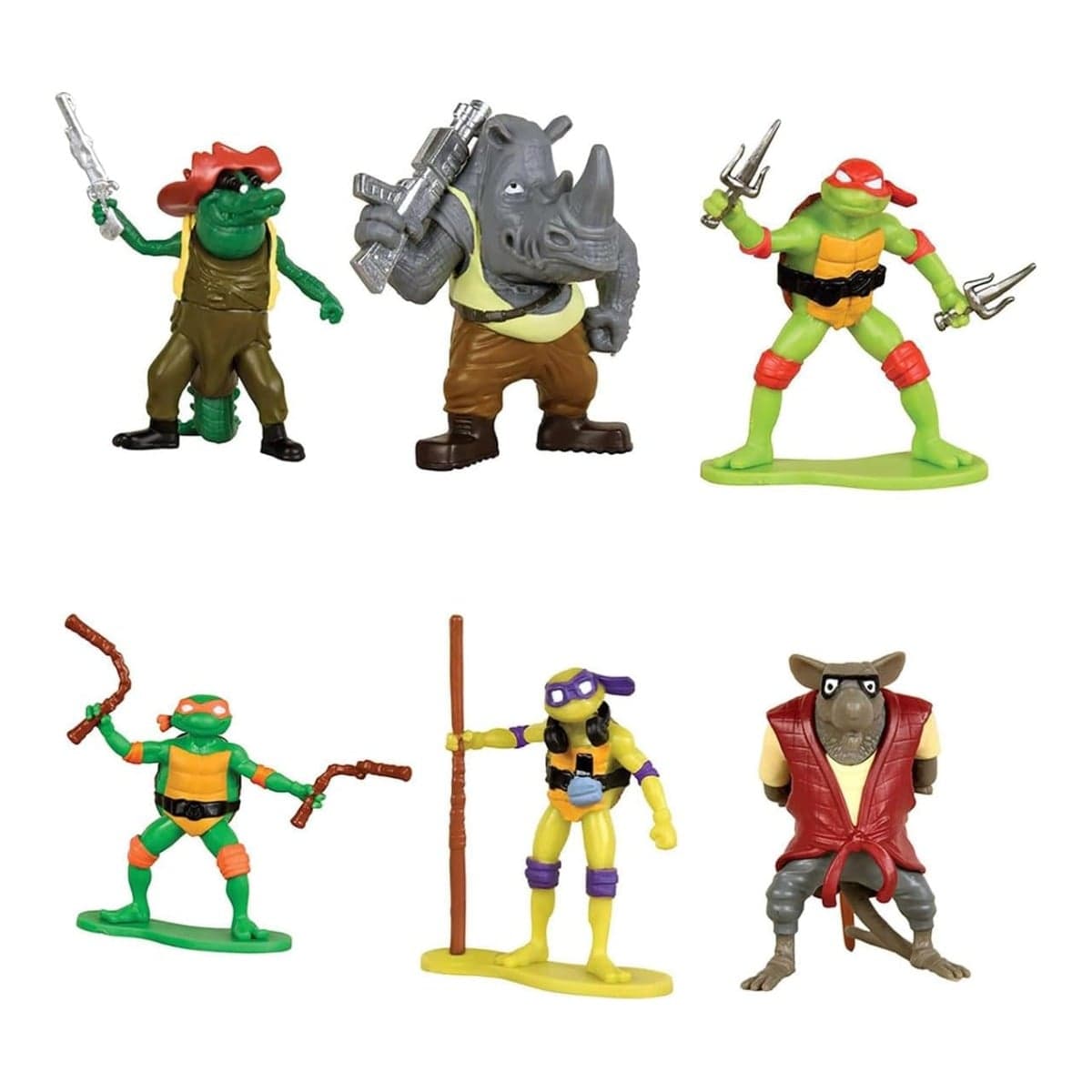 TMNT Mutant Mayhem Assorted Mini Figure Unisex, 3-4 Years