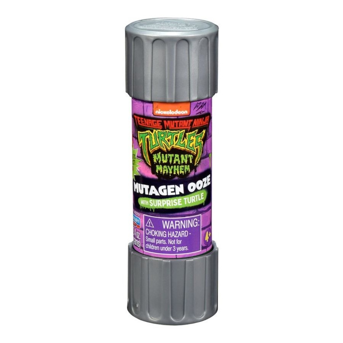 TMNT Mutant Mayhem Assorted Mutagen Ooze with Surprise Turtle Toy Unisex, 5-7 Years