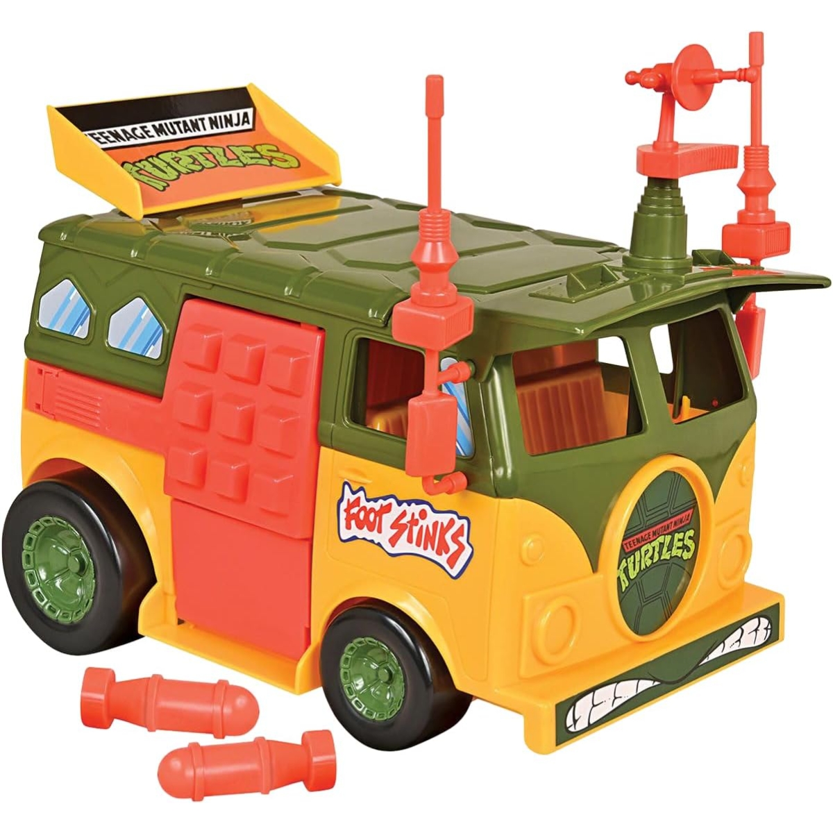 TMNT Ninja Turtles Original Party Wagon Playset Unisex, 5-7 Years