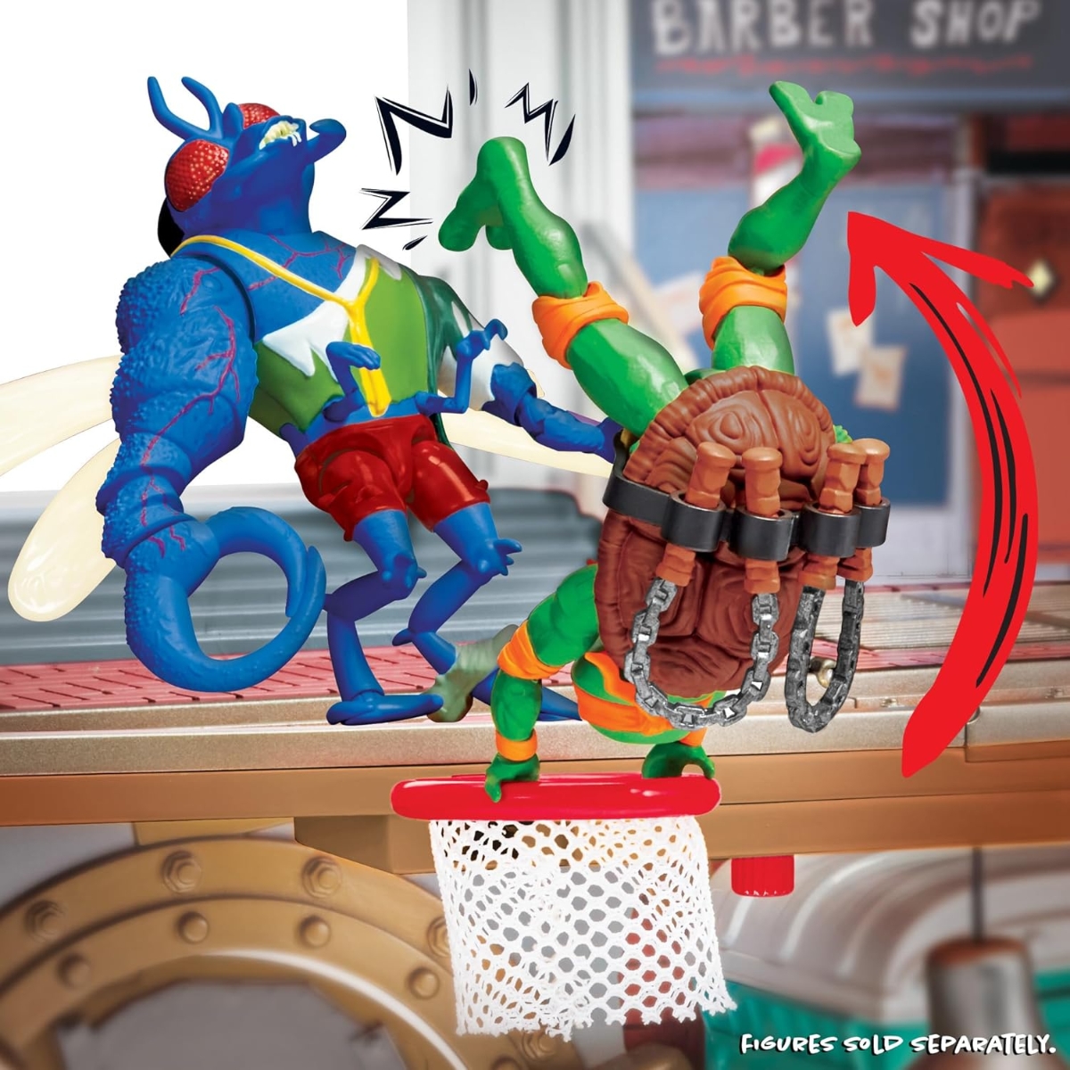 TMNT Sewer Lair Playset Unisex, 5-7 Years