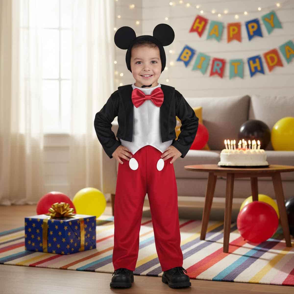 Mickey Mouse Costume Boys