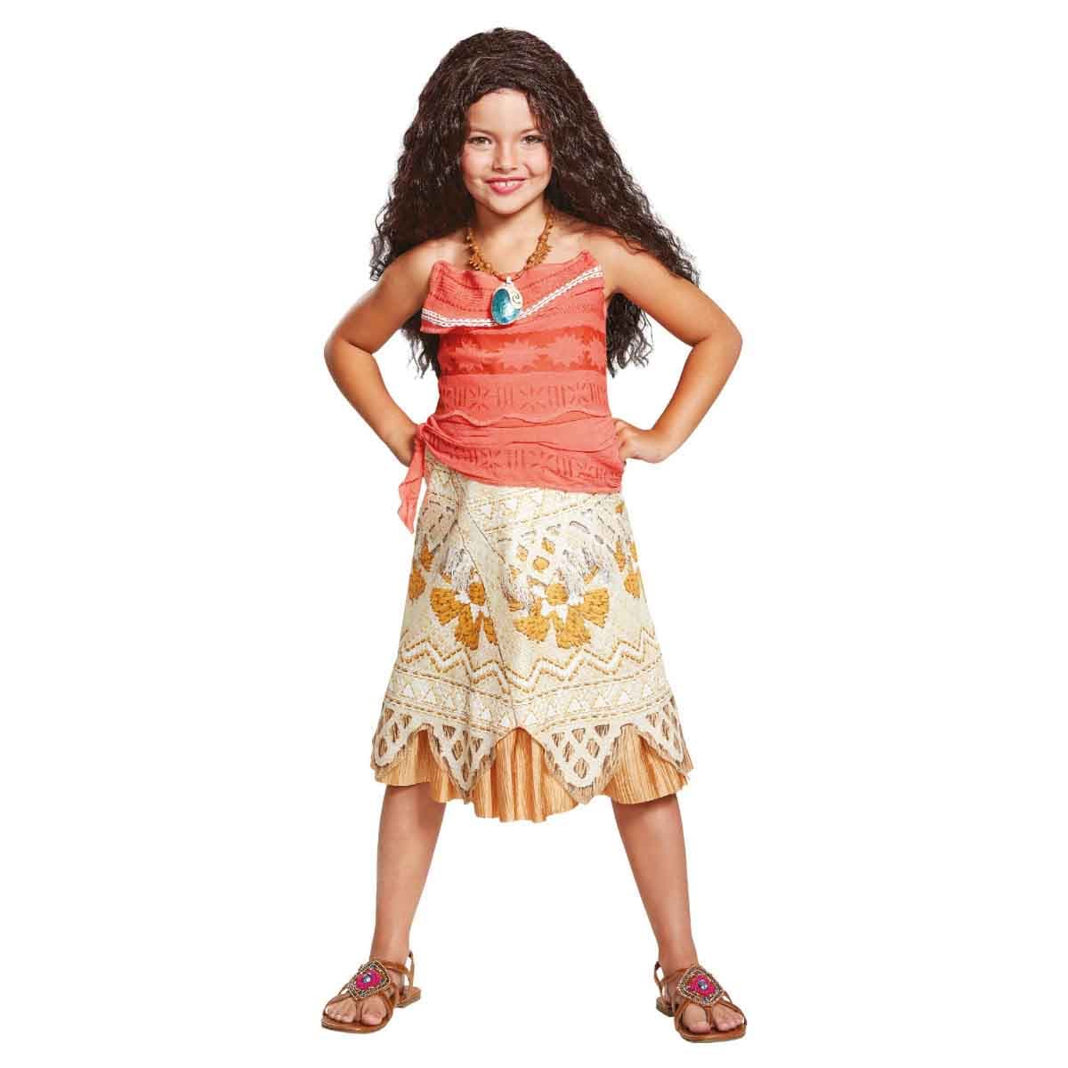 Disney Princess Moana Classic Costume Girls, 5-6 Years