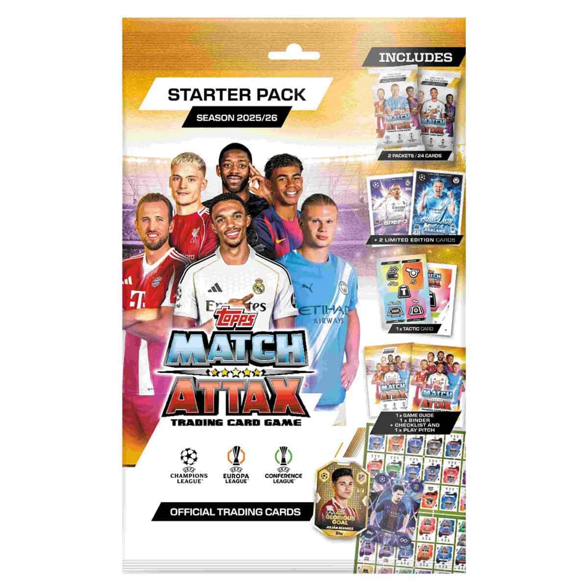 Topps Match Attax 2025/26 Starter Pack Trading Card Game