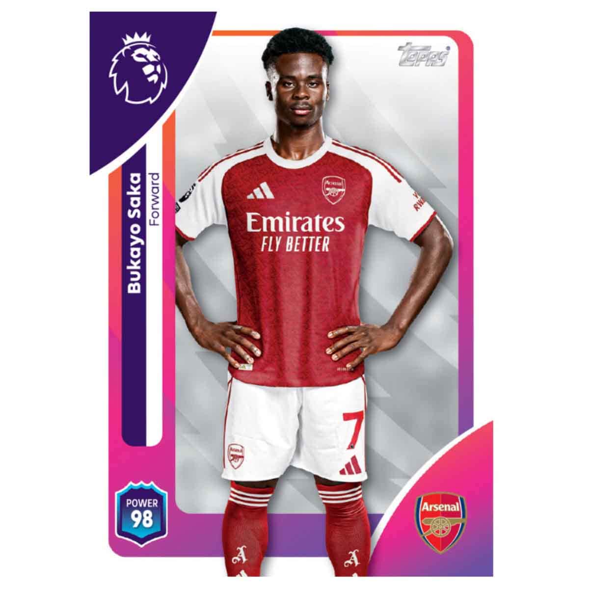 Topps Premier League 2025/26 28-Piece Single Pack Box Trading Card Game