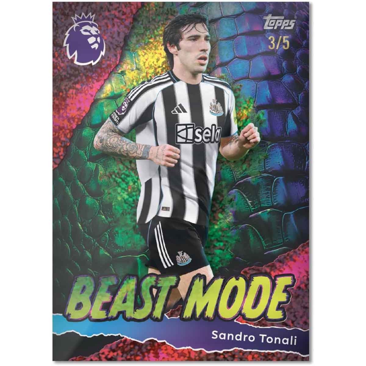 توبس الدوري الإنجليزي الممتاز 2025/26 علبة ميغا معدنية متنوعة – لعبة بطاقات