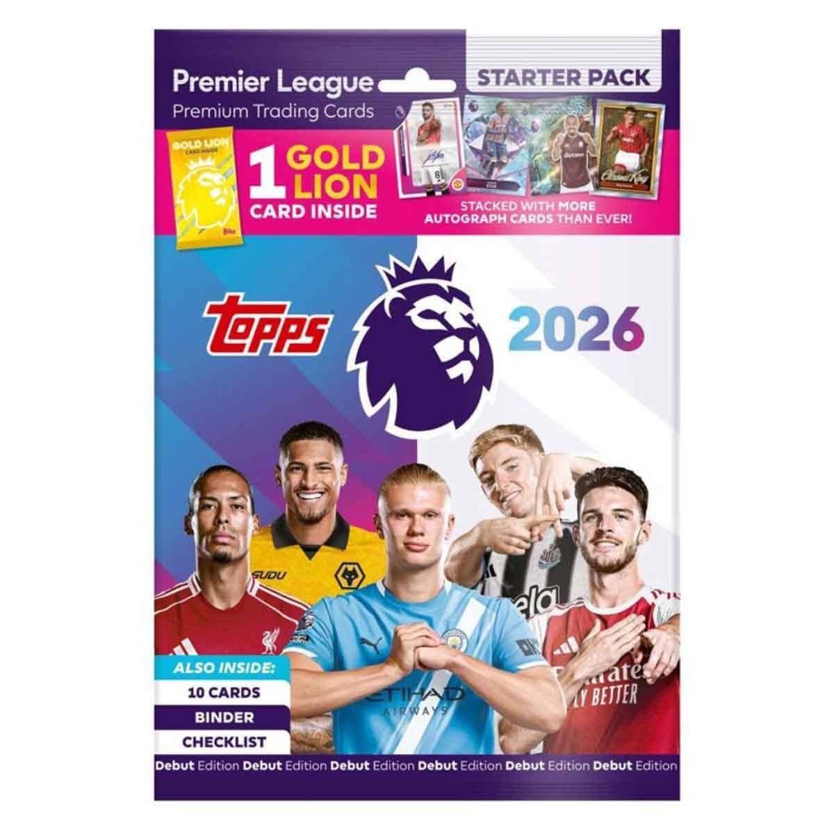 توبس الدوري الإنجليزي الممتاز 2025/26 باكيت البداية – لعبة بطاقات