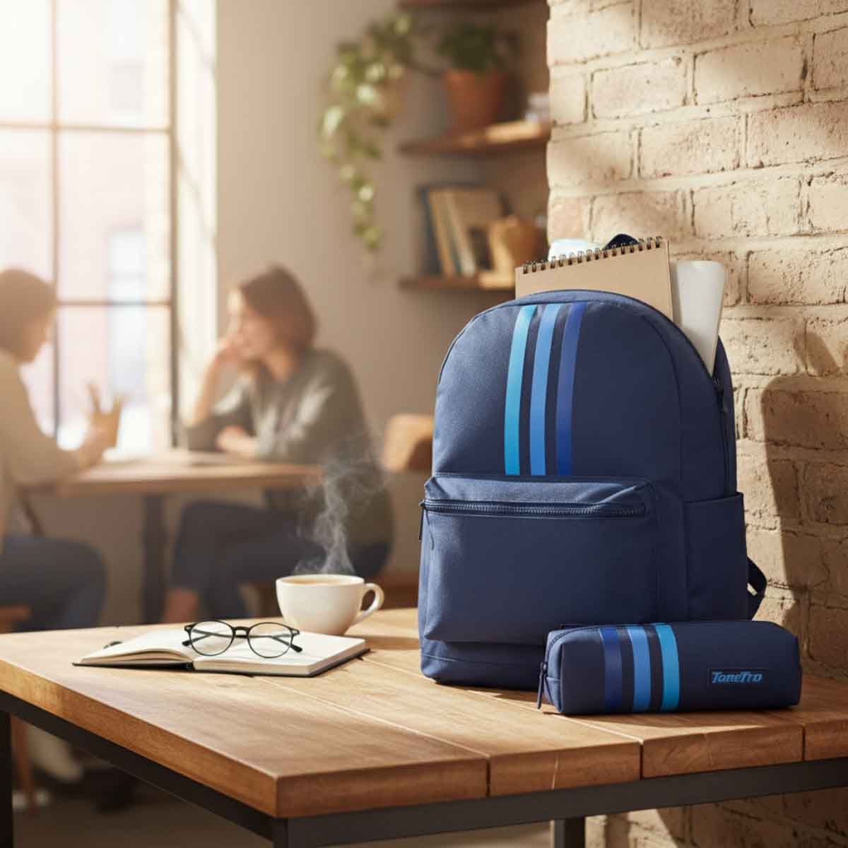 توريتو حقيبة ظهر للمرحلتين الابتدائية والمتوسطة مع مقلمة