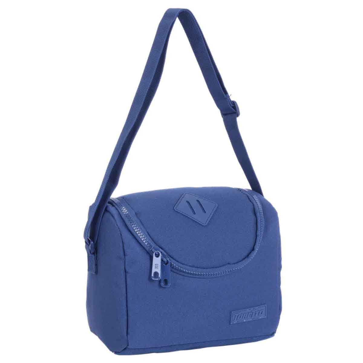 توريتو حقيبة ظهر زرقاء داكنة مقاس 16 انش مع مقلمة