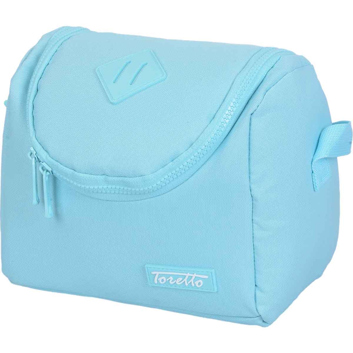 توريتو حقيبة ظهر زرقاء فاتحة مقاس 16 انش مع مقلمة