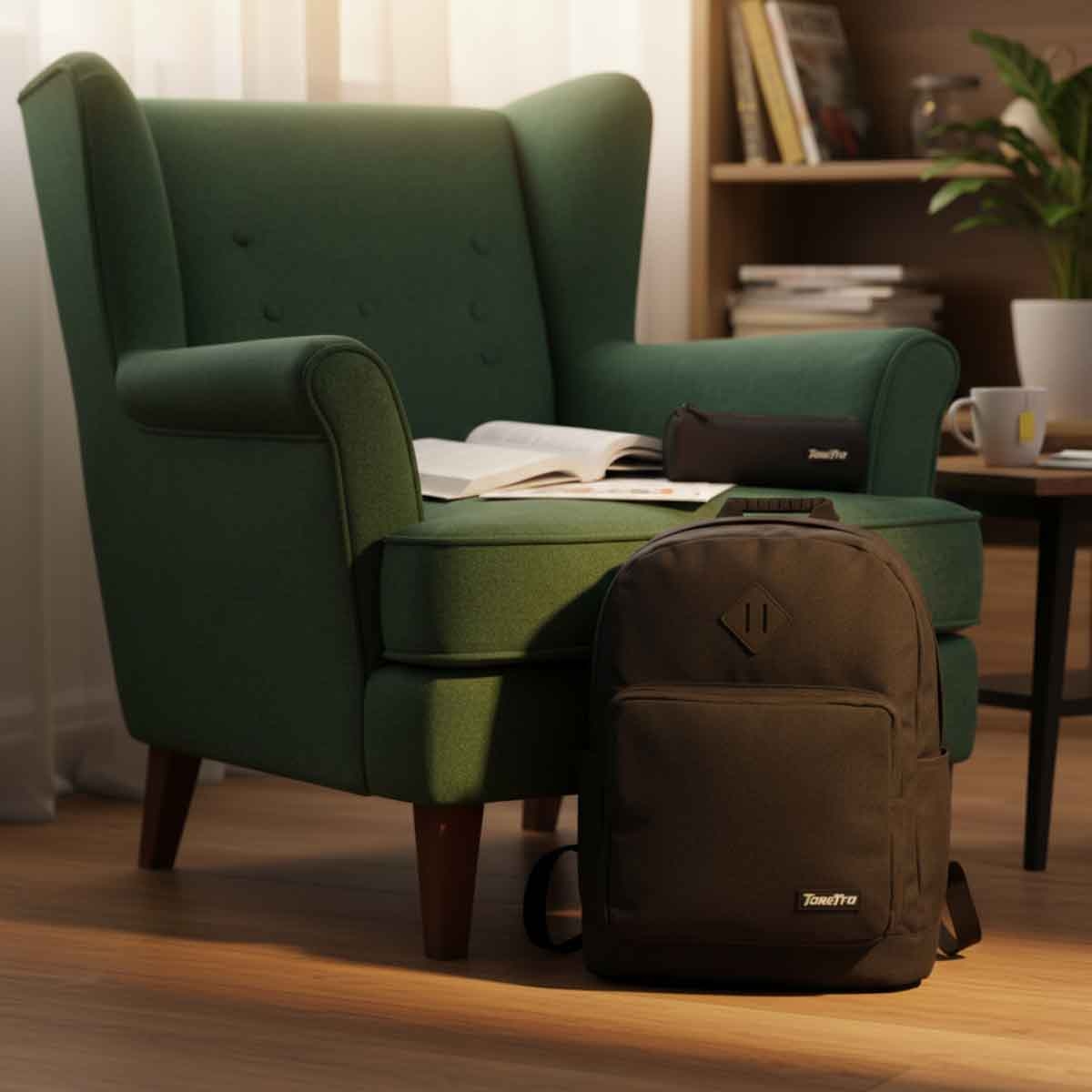 Toretto Stylish & Comfortable Kids Backpack with Pencil Case