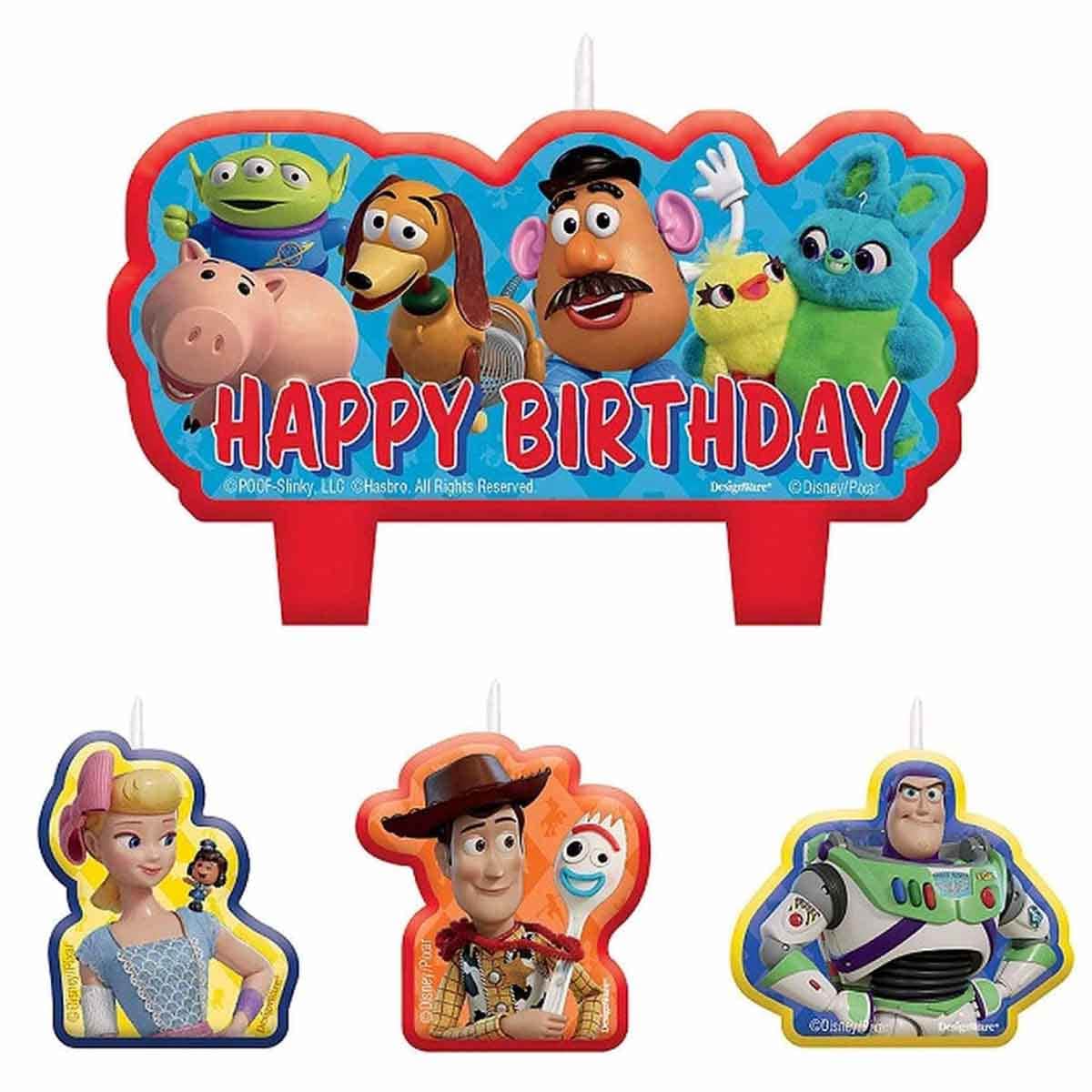 Disney & Pixar Toy Story 4 Birthday Candle Set