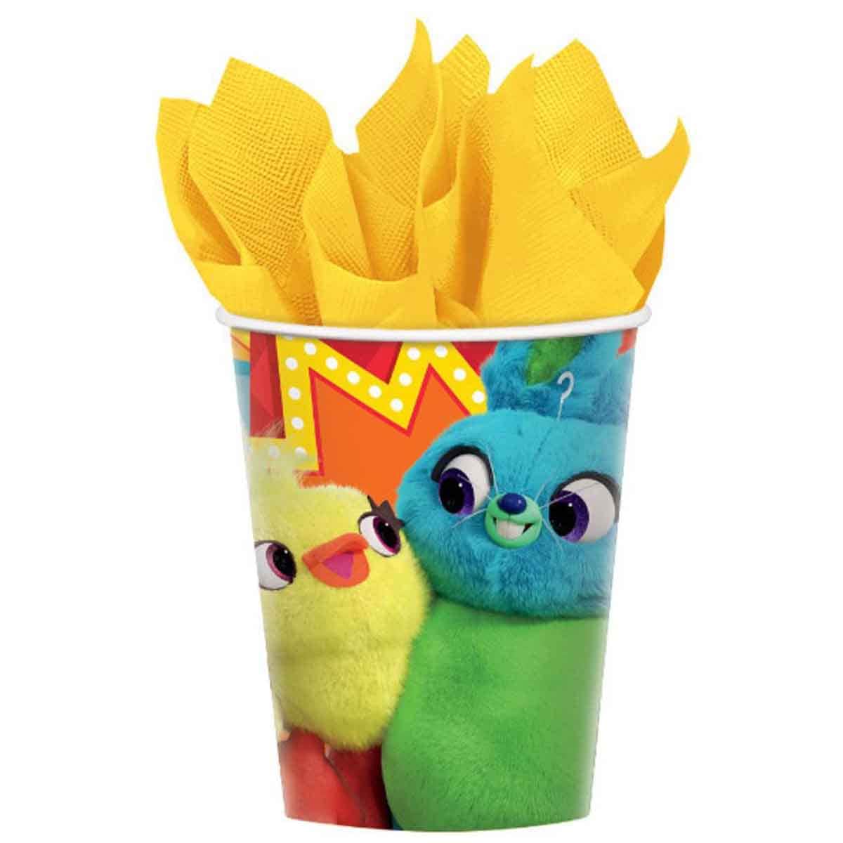 Disney & Pixar Toy Story 4 8-Piece 9oz Paper Cup Set